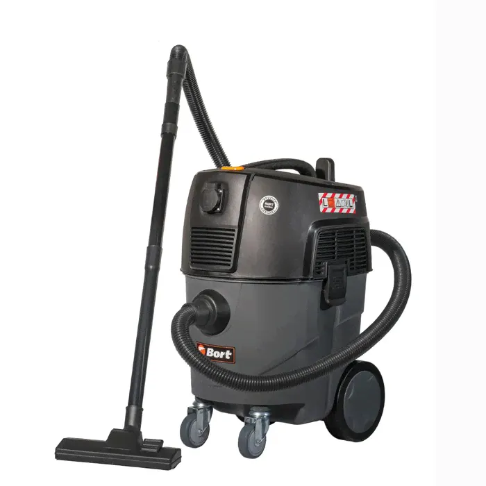 Пылесос строительный BORT BAX-1530M-Smart Clean, 1600 Вт, d=32 мм, сухая и влажная уборка