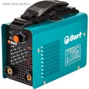Сварочный аппарат Bort BSI-170H, инверторный, 4500 Вт, 10-160 А, d=1.6-3.2 мм, антизалипание 48144